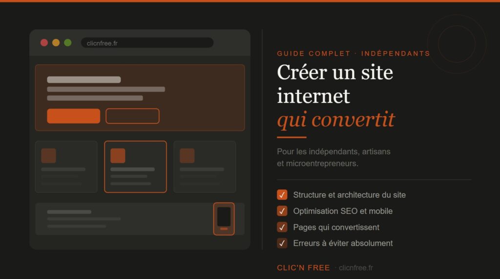 CREATION DE SITE INTERNET-CLIC'N FREE