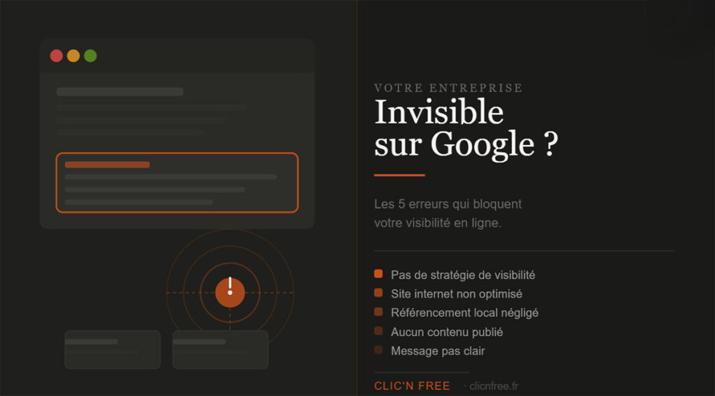 Visibilité sur Google